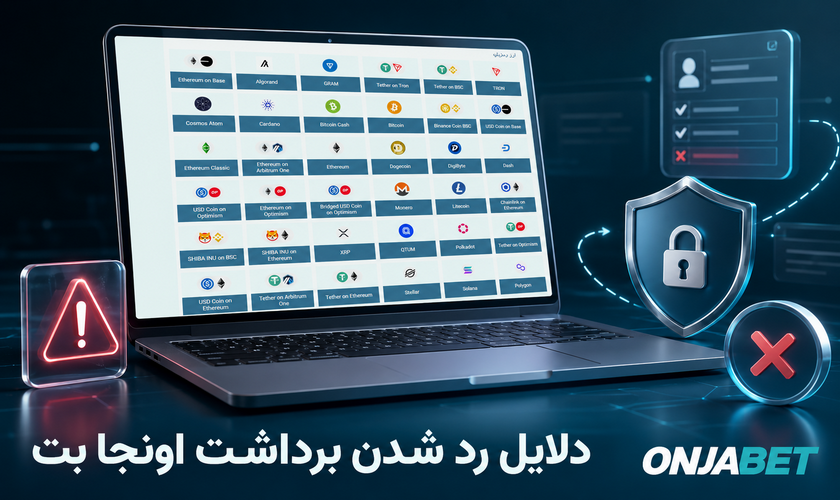 دلایل رد شدن برداشت از اونجا بت